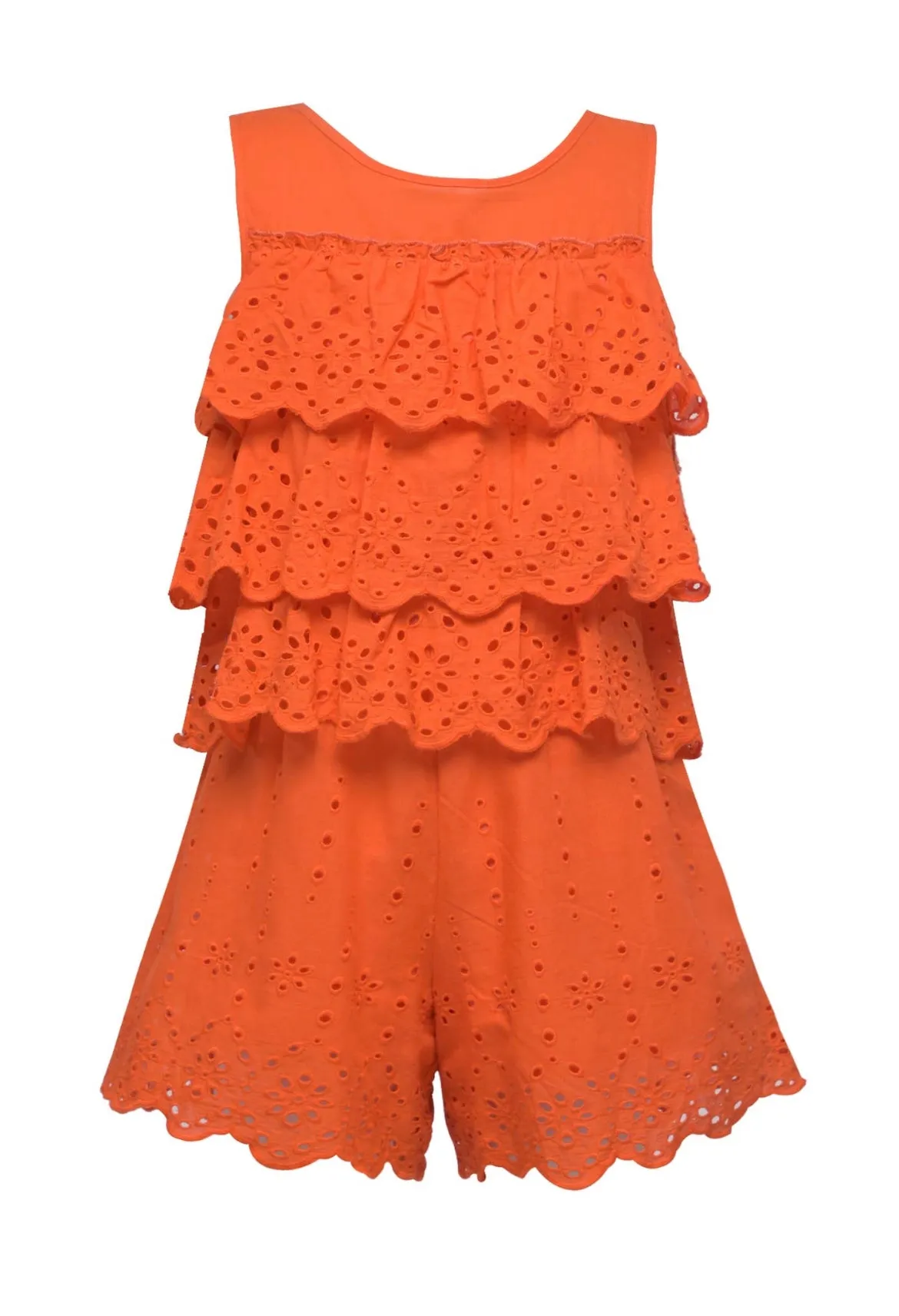 Girls: Orange You Glad Romper