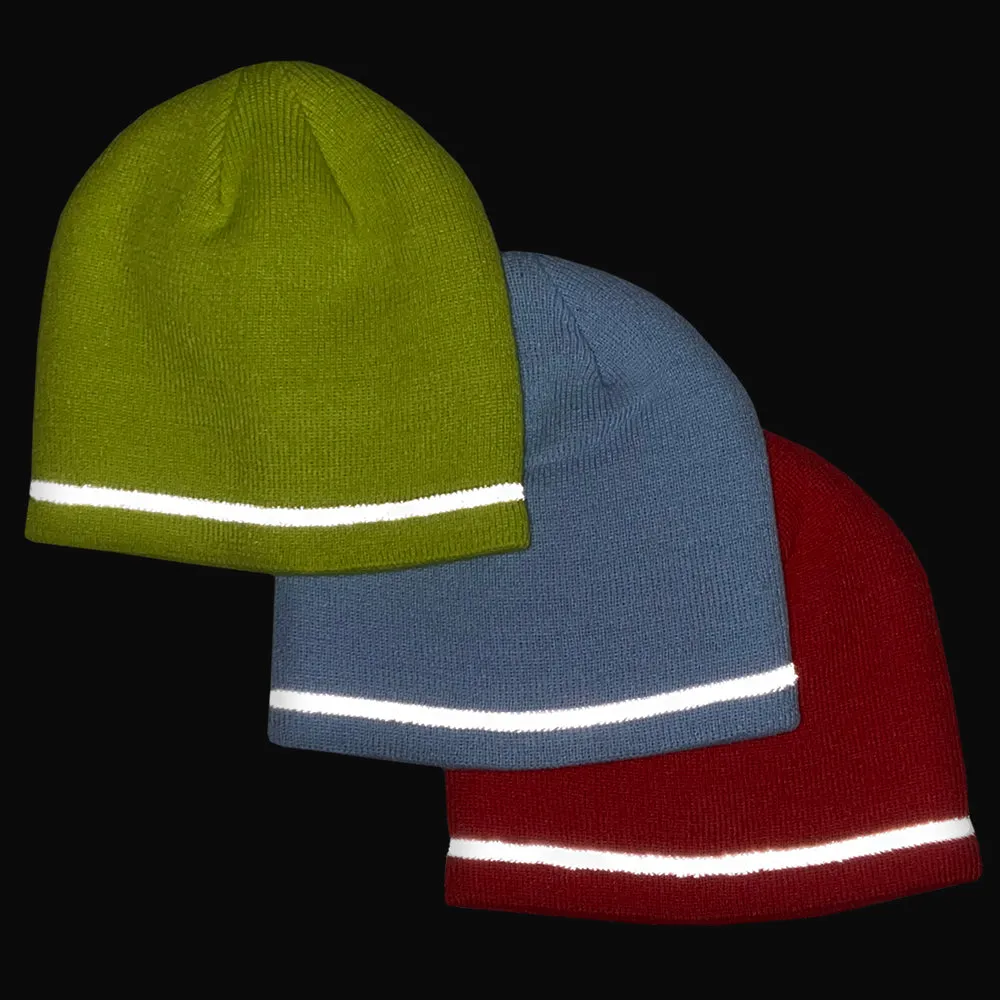 Halo Unisex Reflective Knit Hat-LOTS OF COLORS!