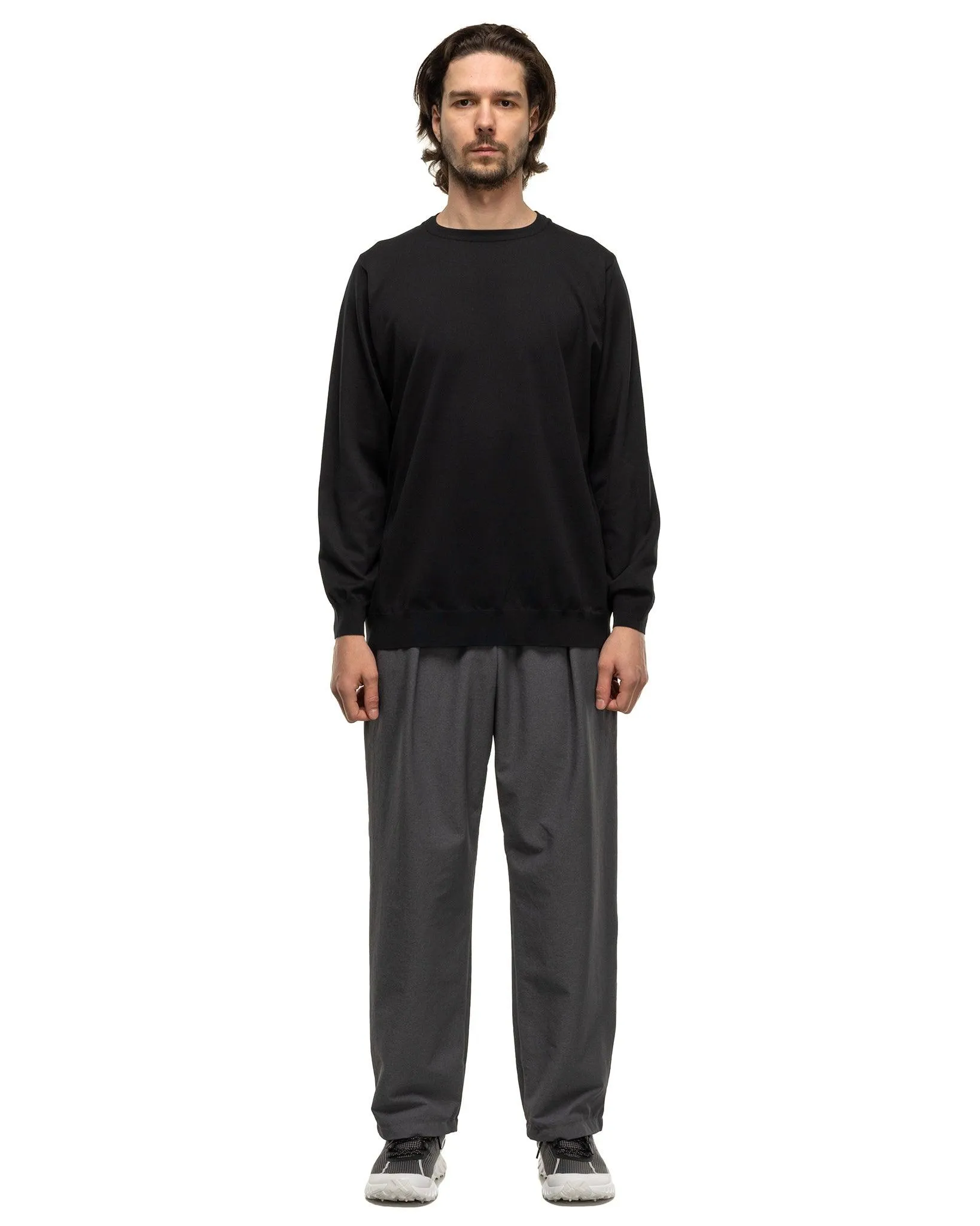 hoverlayer Knit Crew 18G Deltapeak Black