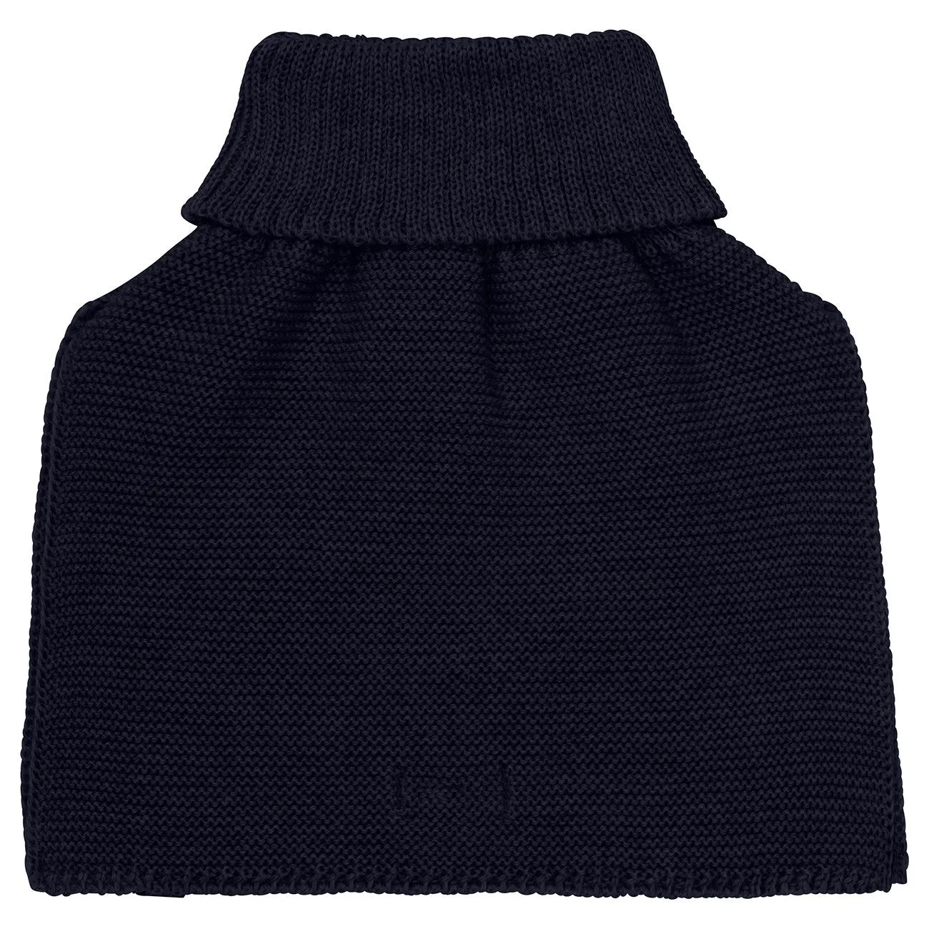 Huttelihut Dark Navy Neck Warmer Wool Knit