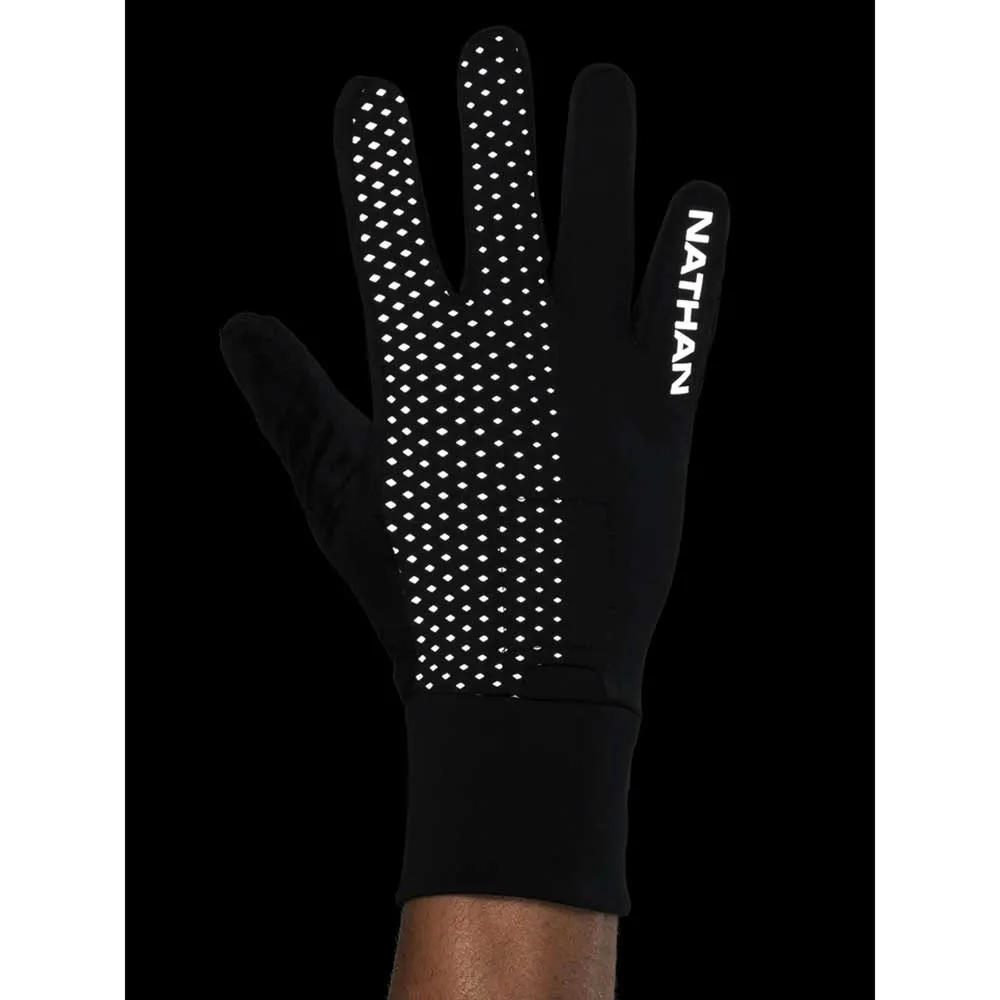 HyperNight Reflective Glove - Black/Geo Print