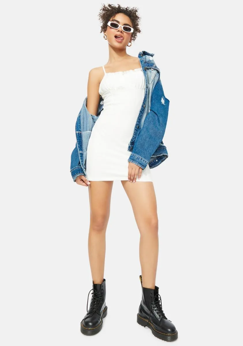 It Girl Ponte Mini Dress