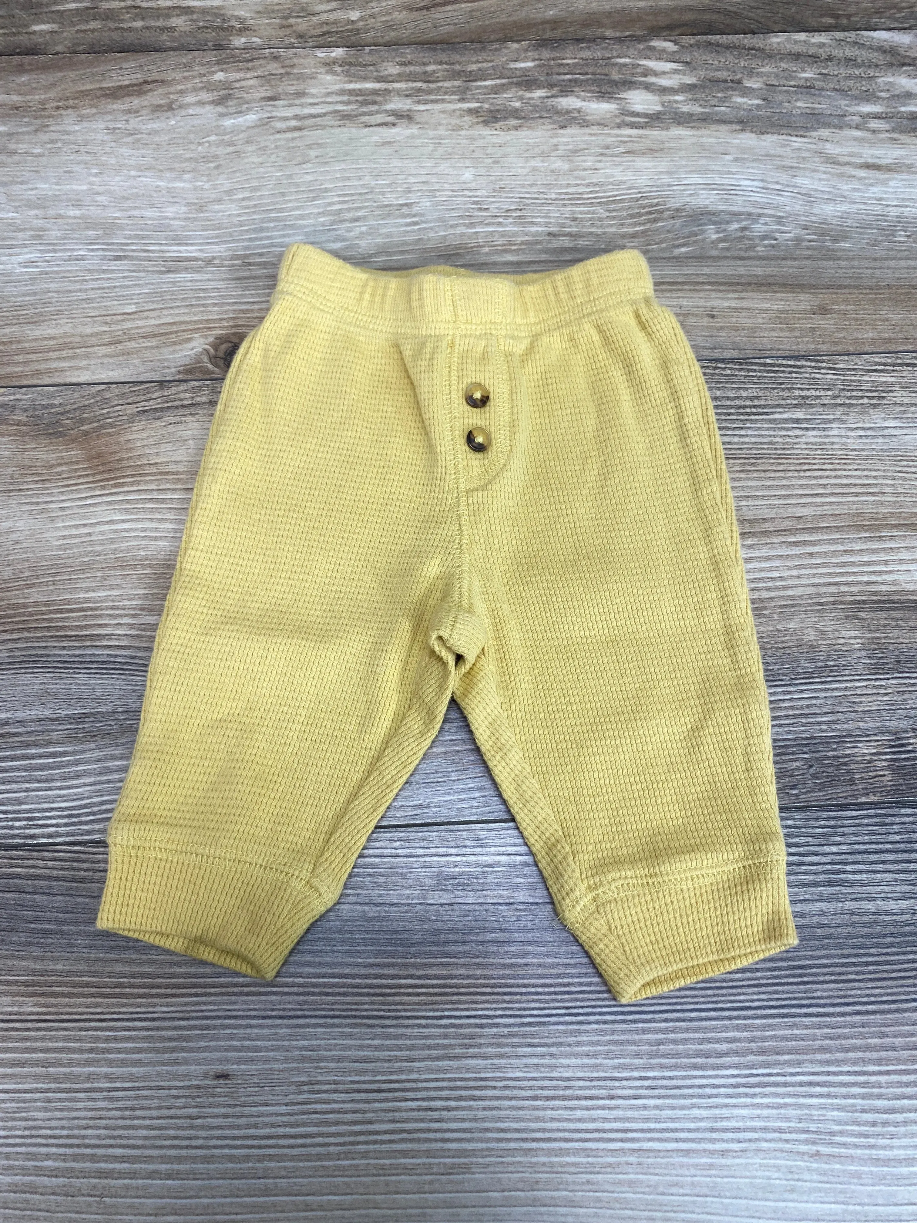 Jumping Beans Thermal Pants Yellow sz Newborn