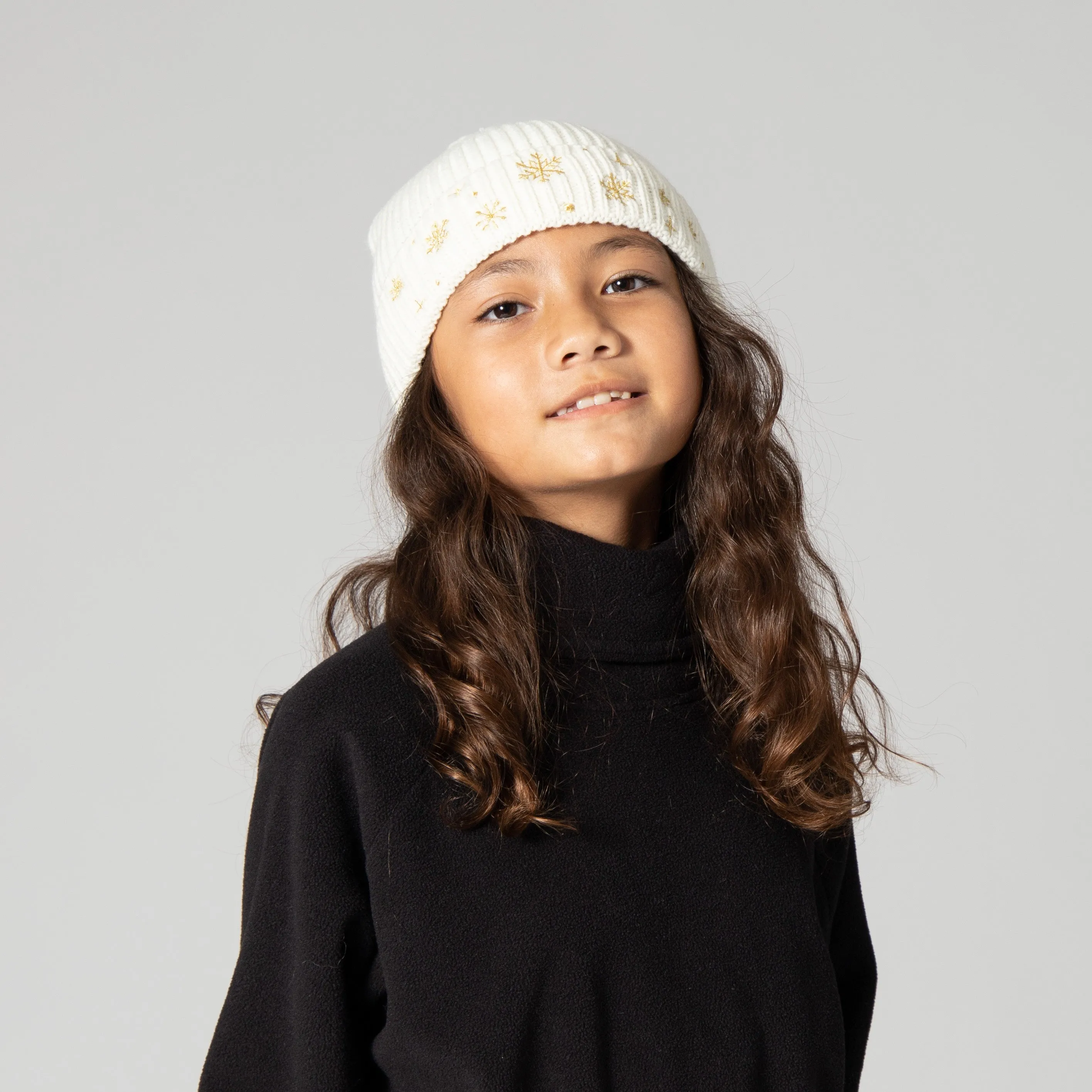 Kid's Ribbed Knit Beanie