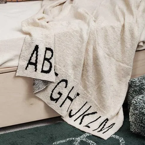 Knit Blanket ABC