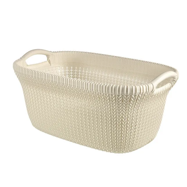 Knit Laundry Basket 40L