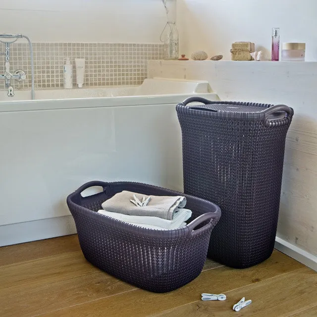 Knit Laundry Basket 40L