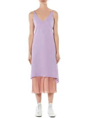 Knit Lounge Dress (S18-333-LAVENDER)