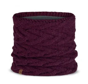 Knitted & Fleece Neckwarmer Caryn Dahlia