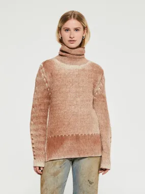 Knitwear in Rust Brown