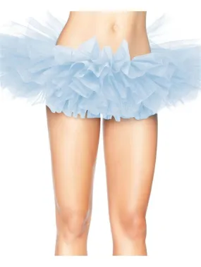 Light Blue - 5 Layer Tutu Skirt for Running, Dress-Up, Costumes