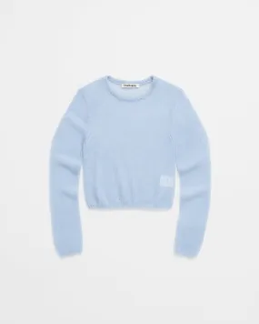 Lightweight Mohair Crewneck