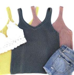 Lightweight Sweater Tank