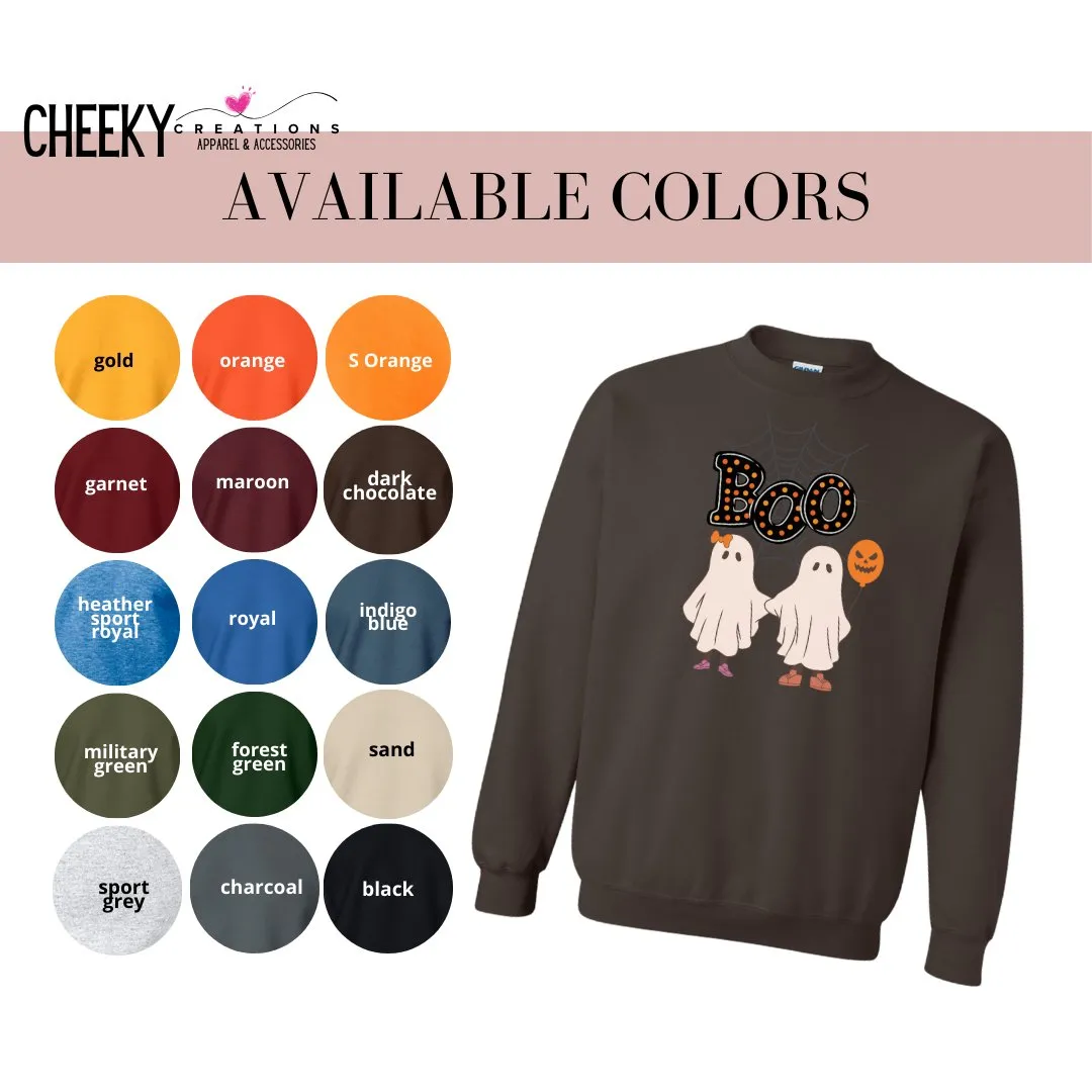 Limited Hey Boo Halloween Sweatshirt