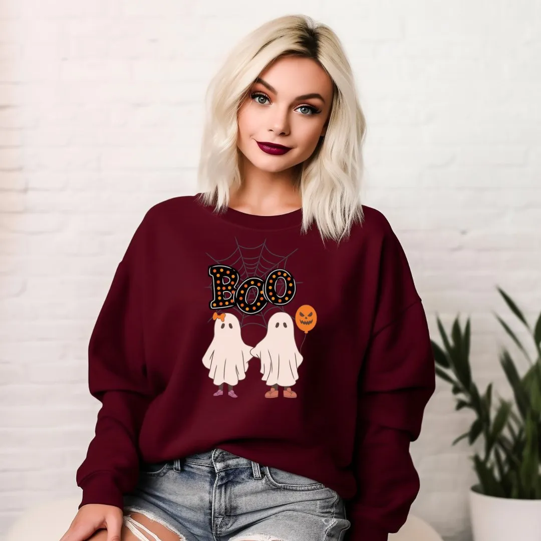 Limited Hey Boo Halloween Sweatshirt