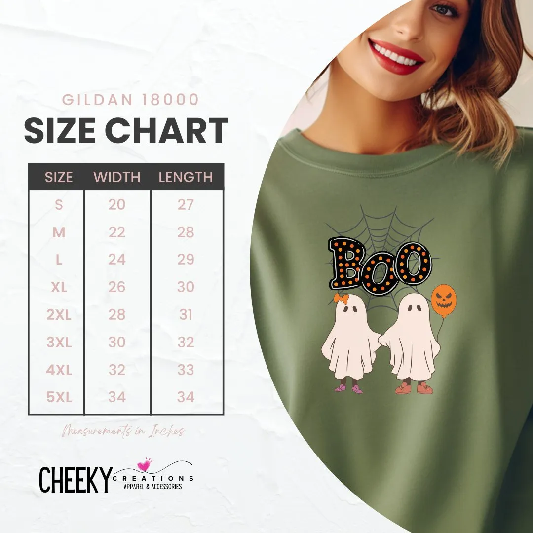 Limited Hey Boo Halloween Sweatshirt