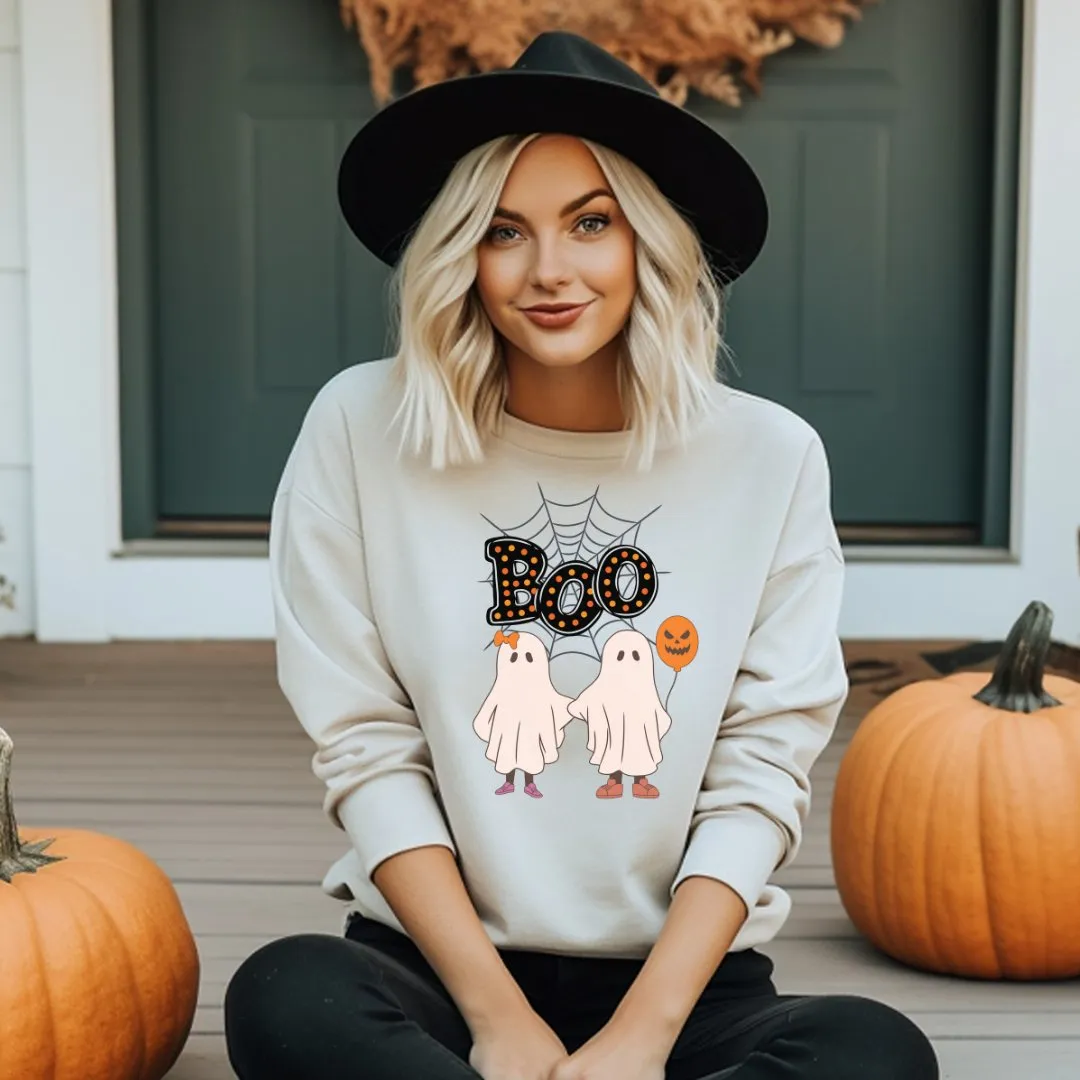 Limited Hey Boo Halloween Sweatshirt