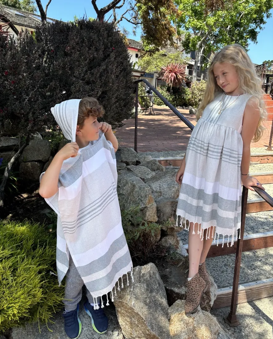 Lizzy Dress in Sea Salt