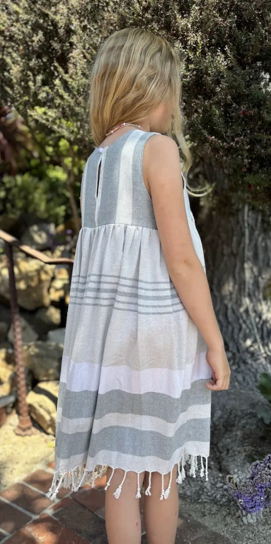 Lizzy Dress in Sea Salt