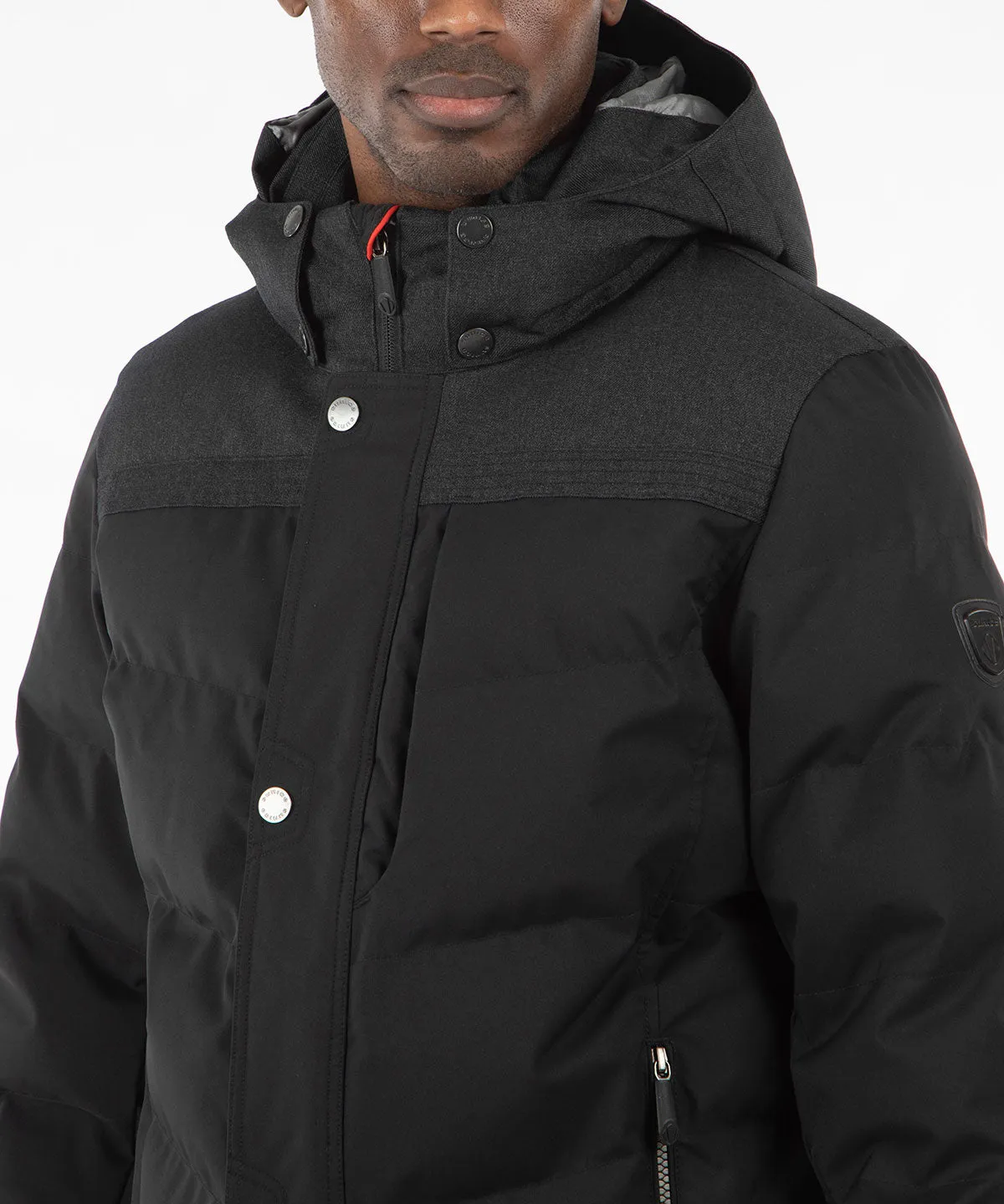 Men's Asher Waterproof Quilted Stretch Short Coat