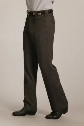 Men's Circle S Heather Boise (CP47-76CHARCOAL) Western Suit Slacks - Charcoal