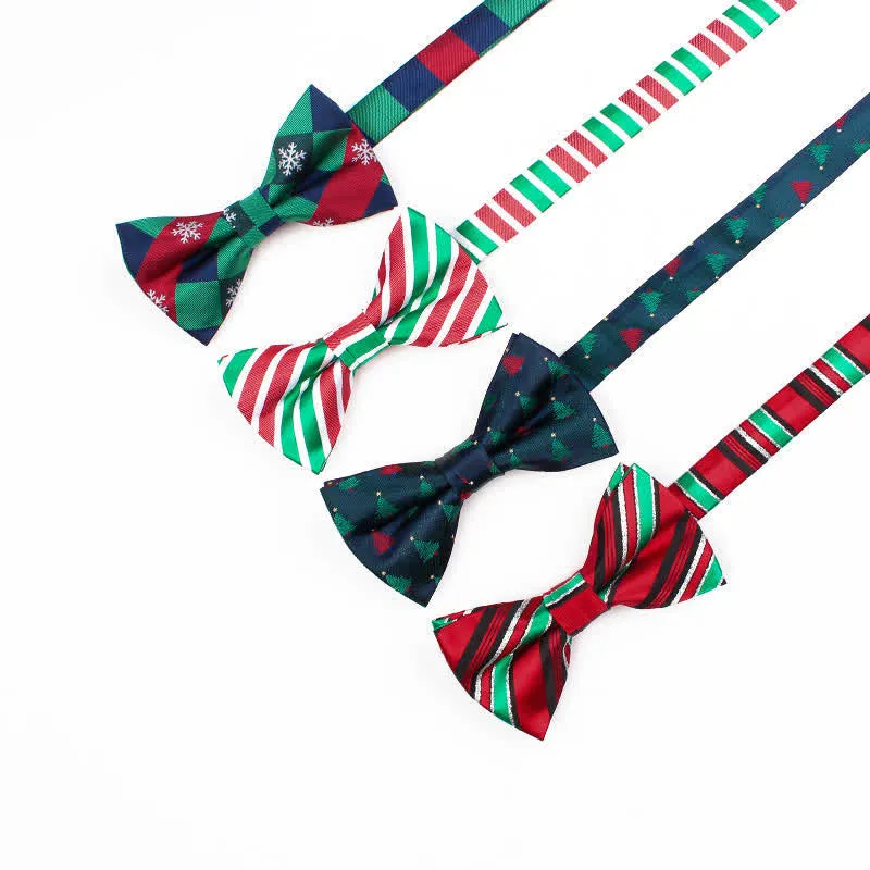 Men's Fancy Dress Christmas Vibe Element Bow Tie