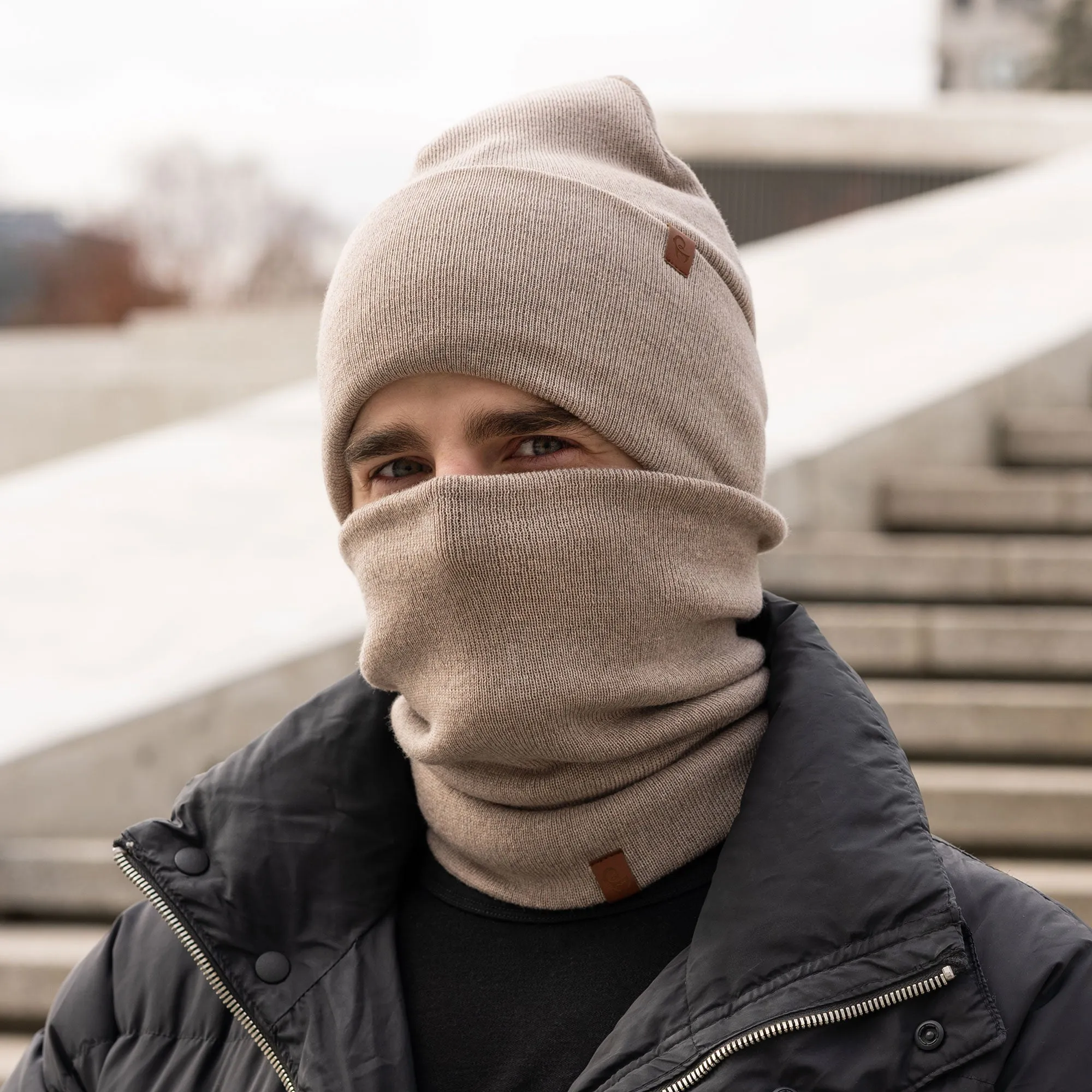 Men's Knit Neck Gaiter Merino