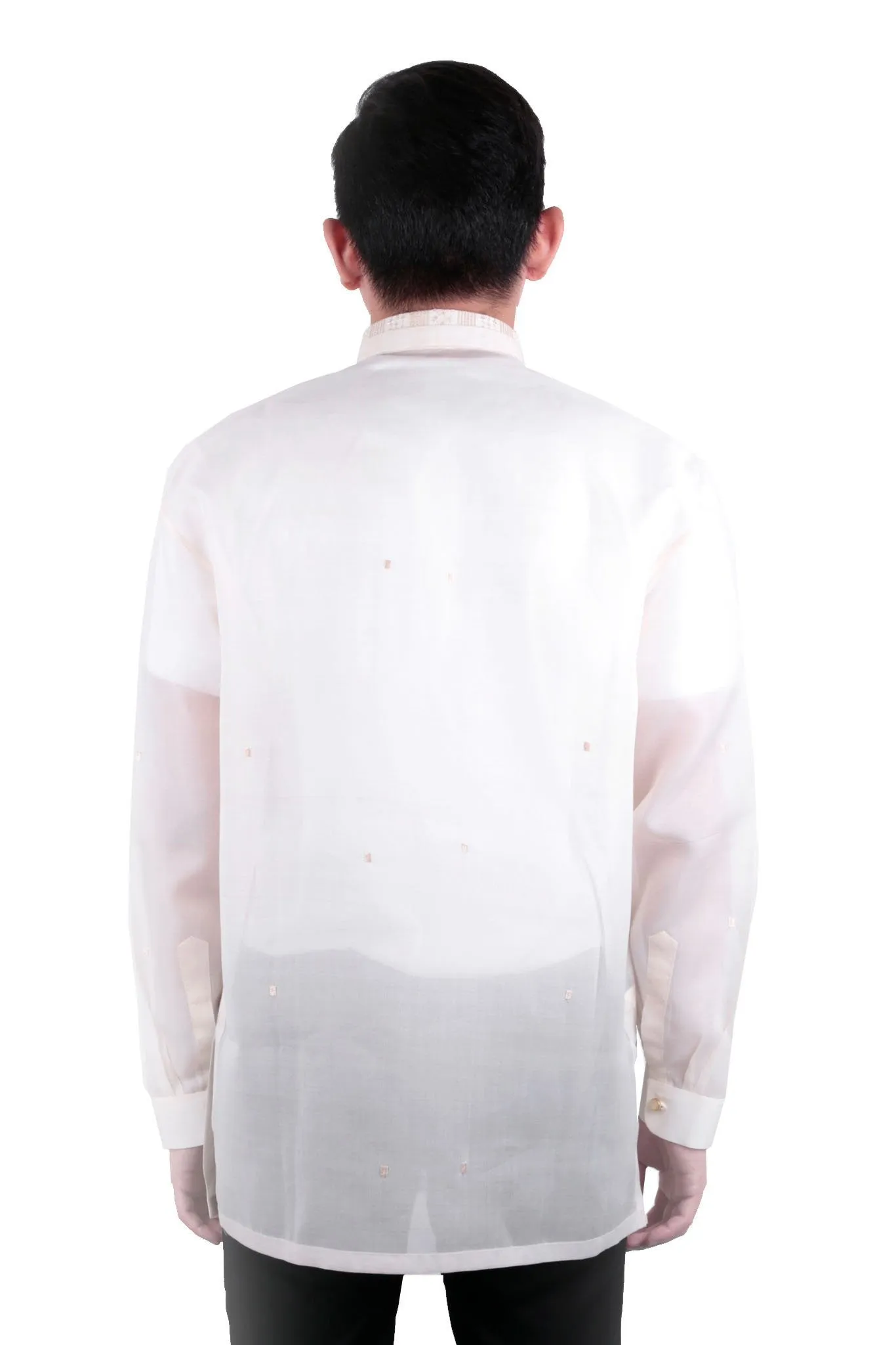 MJ20 - MADE-TO-ORDER - Jusi Barong Tagalog Double-Collar