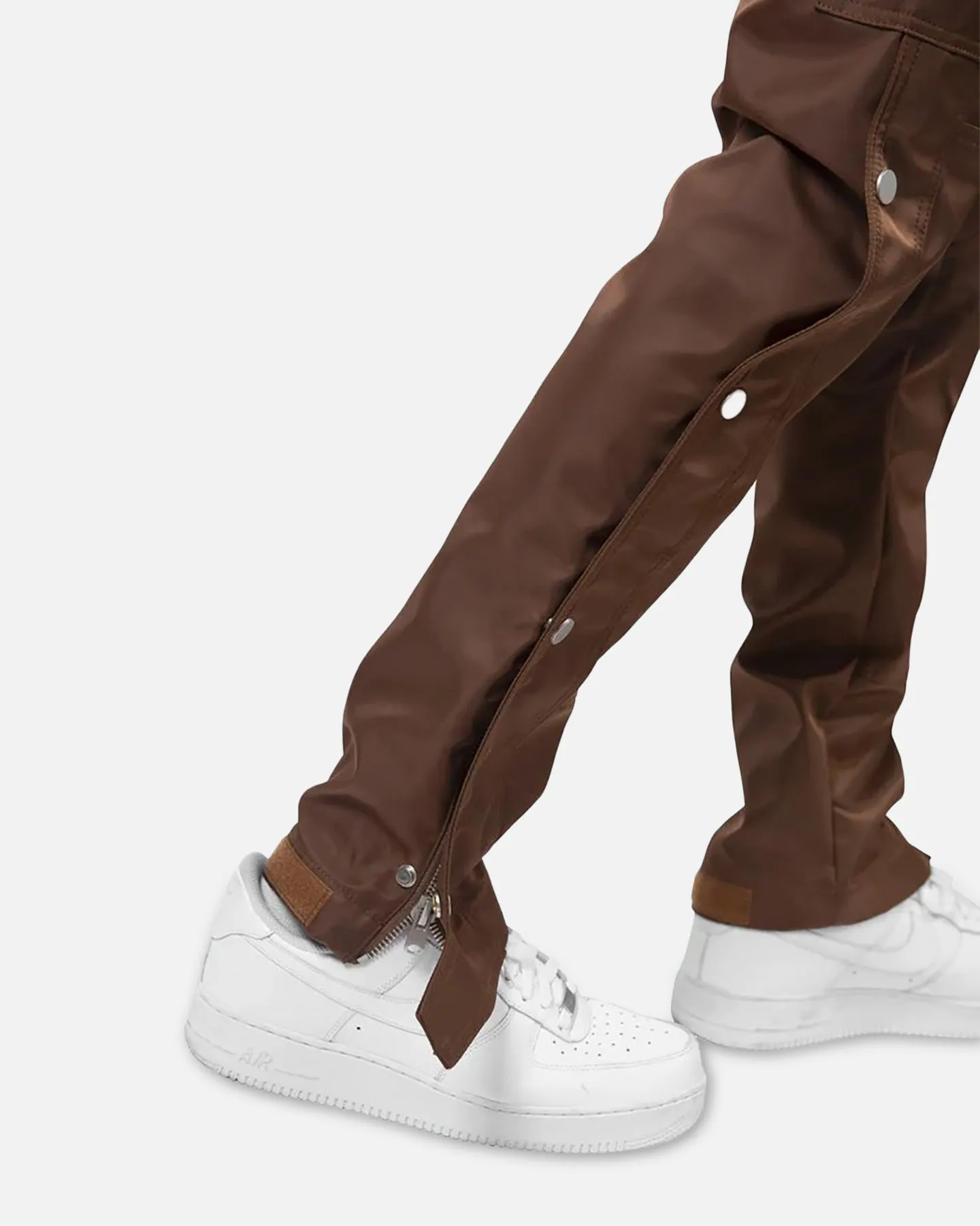 MNML Snap Zipper II Cargo Pants Brown