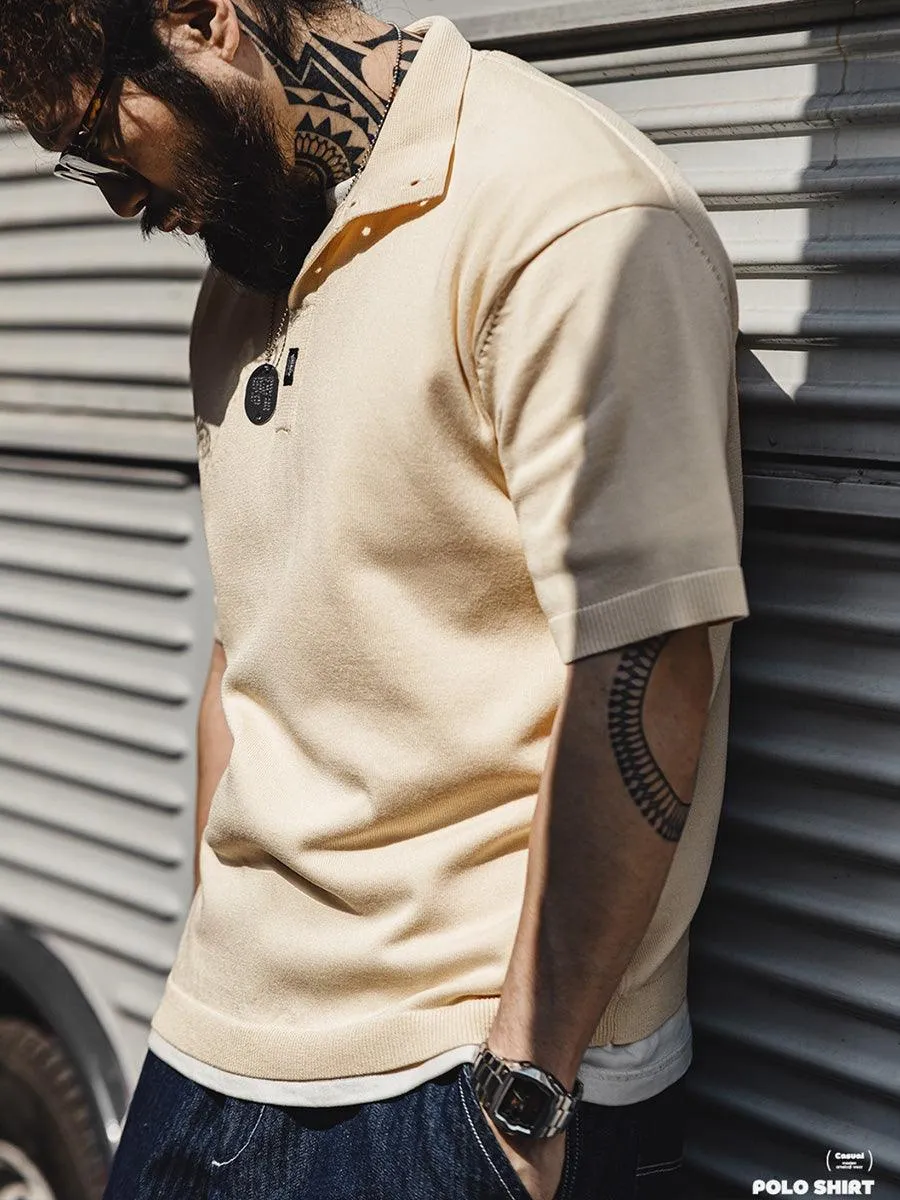 Morandy Knit Polo Shirt