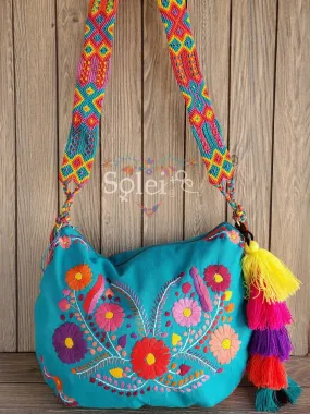 Morral with PomPom Tassel