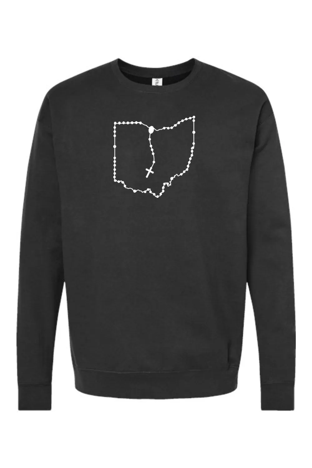 Ohio Catholic Rosary Crewneck Sweatshirt