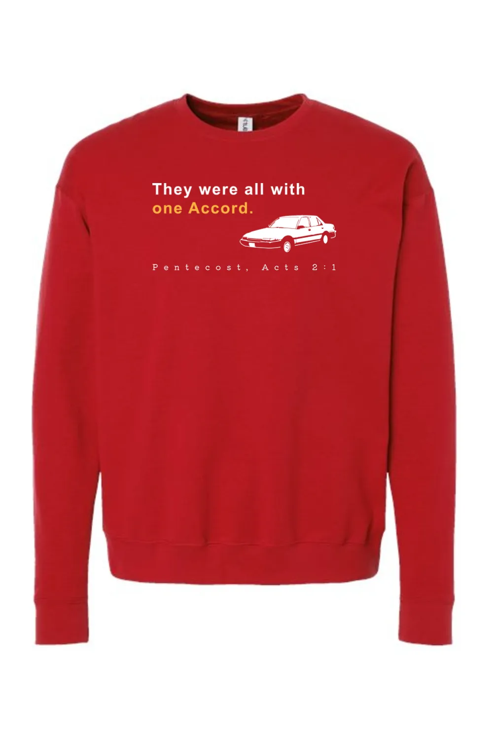 One Accord - Pentecost, Acts 21 - Crewneck Sweatshirt