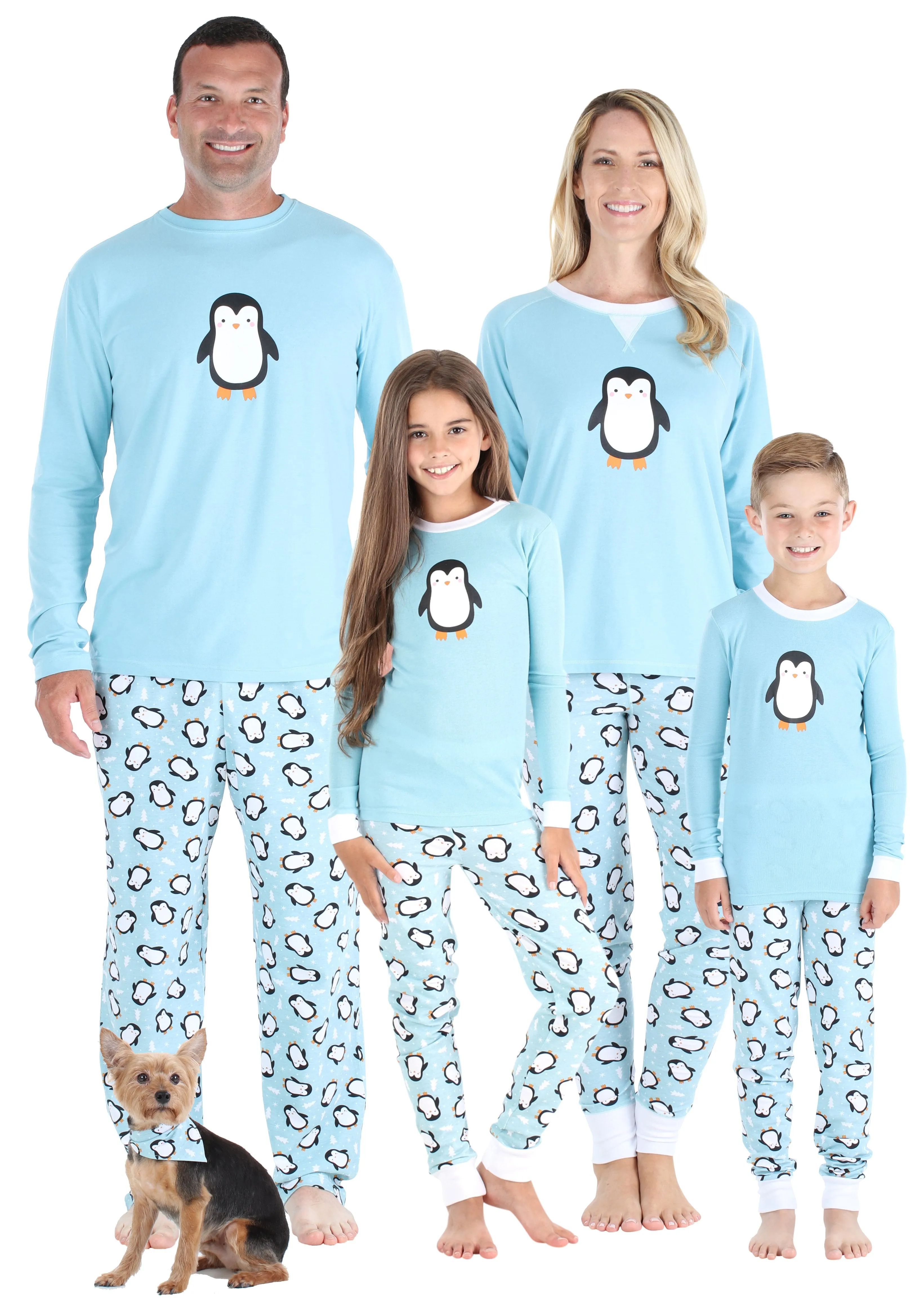 Our Family Pjs Holiday Family Matching Penguin Pajama