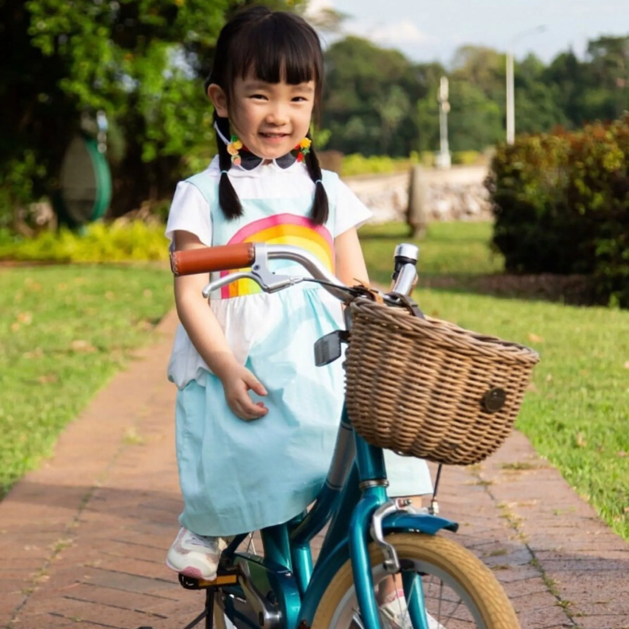 Over The Rainbow Sundress - Sky Blue