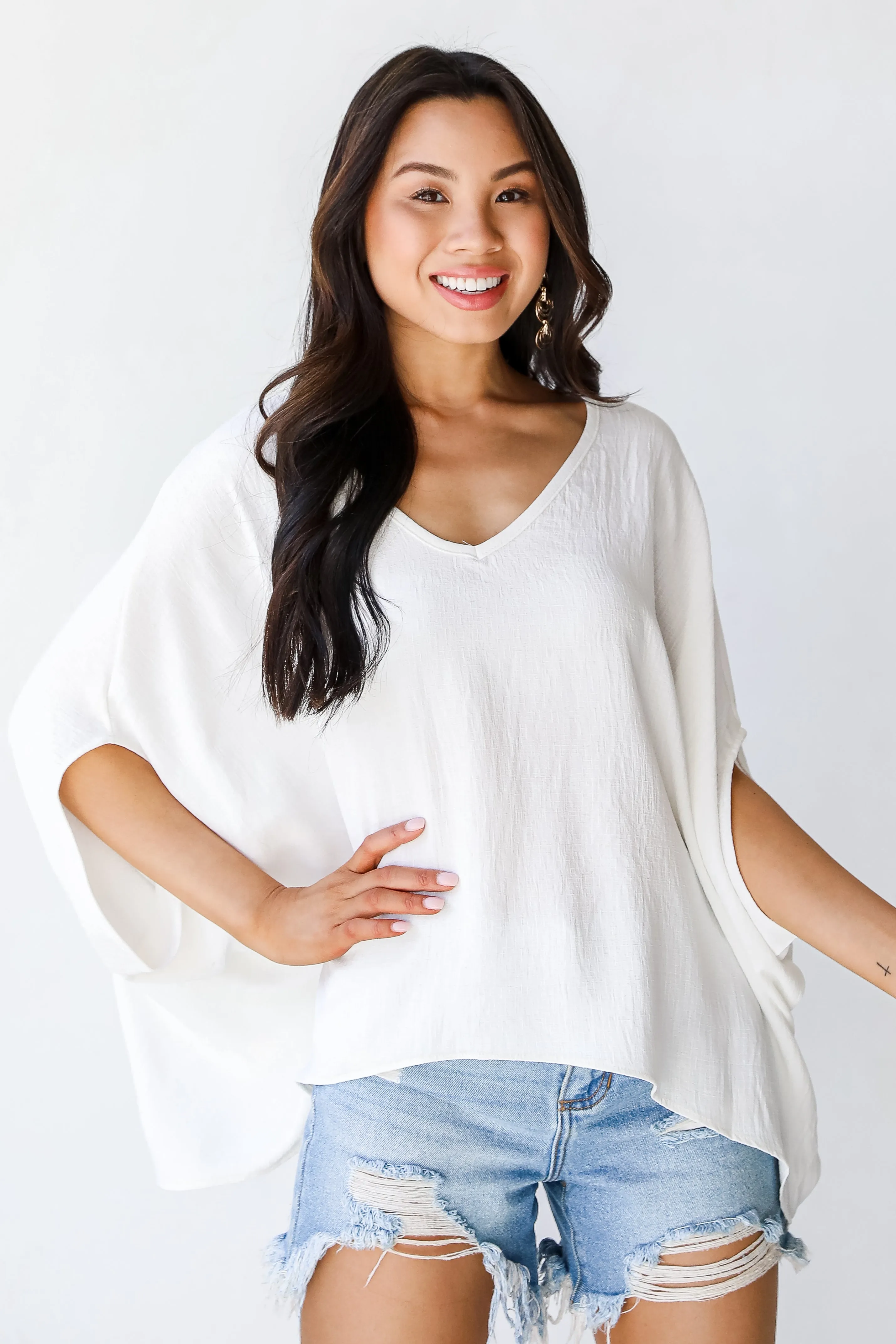 Perfect Company Oversized Blouse