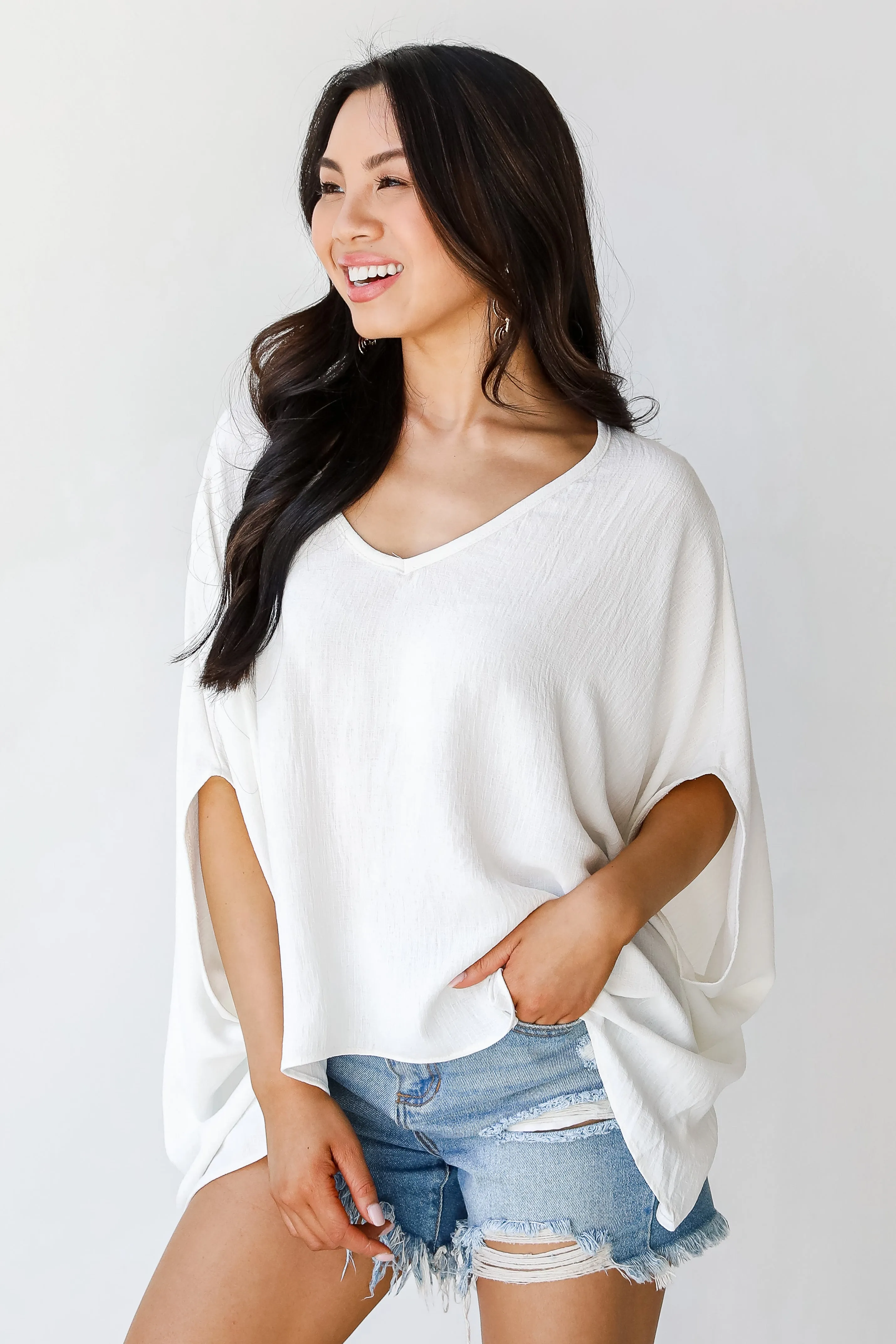 Perfect Company Oversized Blouse