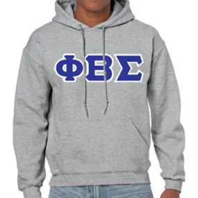 Phi Beta Sigma Hooded Sweatshirt - G185 - TWILL