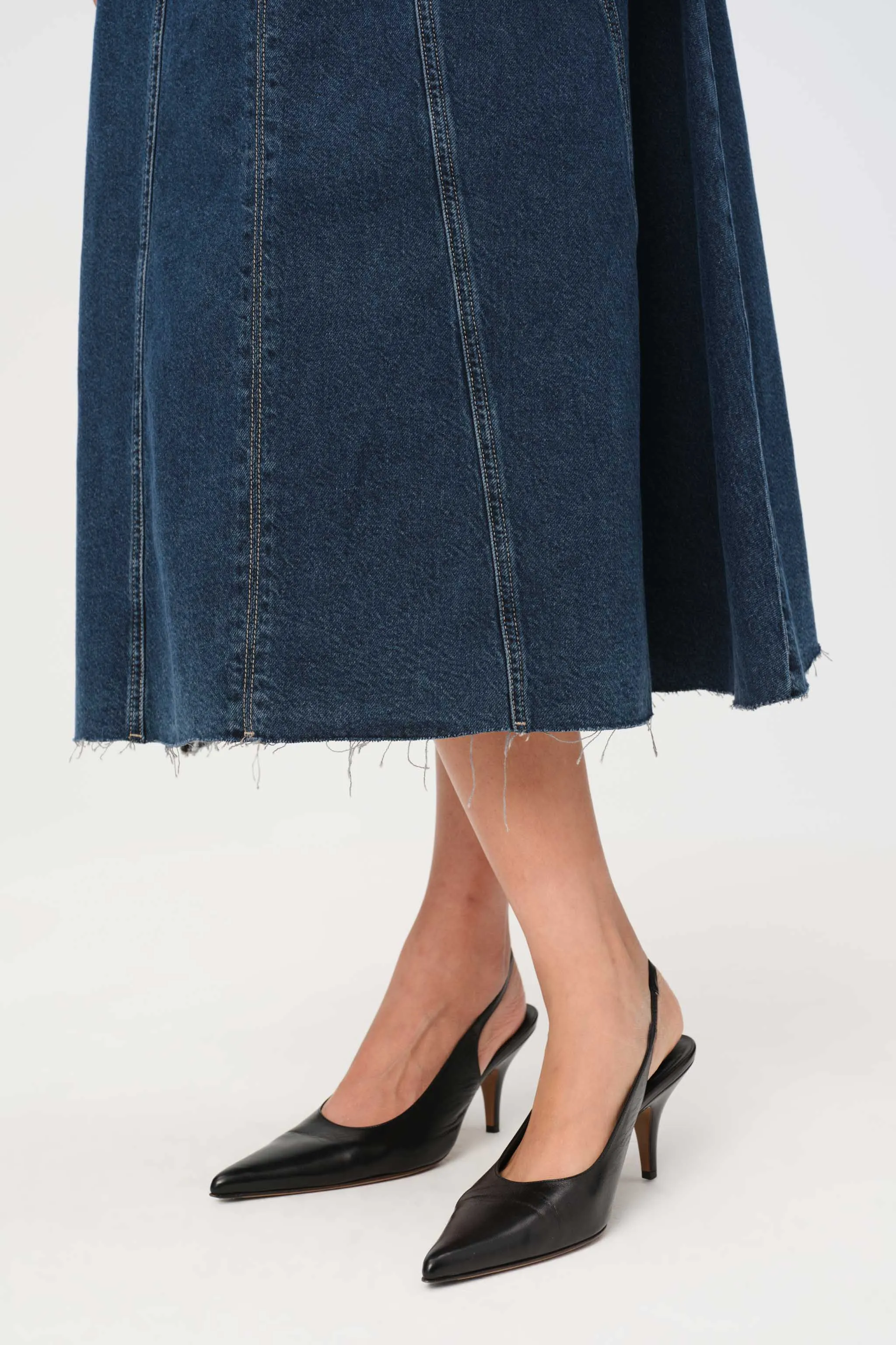  PSA - DENIM MAXI DRESS  | UNDER PRESSURE