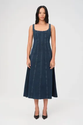  PSA - DENIM MAXI DRESS  | UNDER PRESSURE