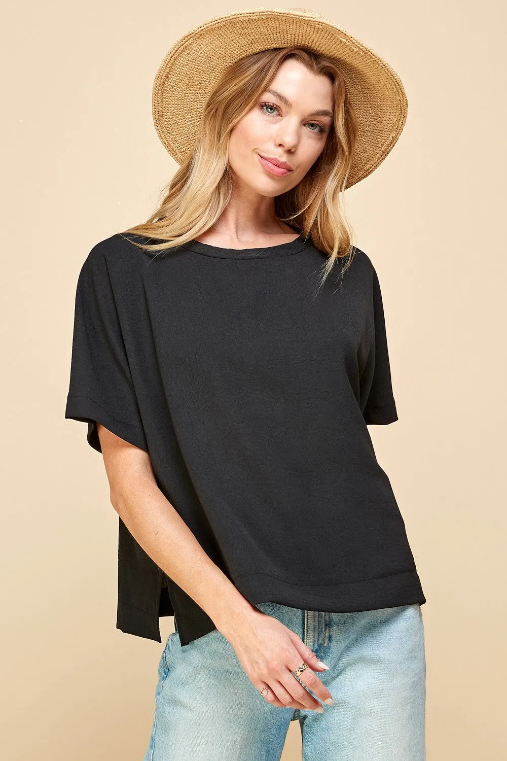 QUINN SHORT SLEEVE TOP