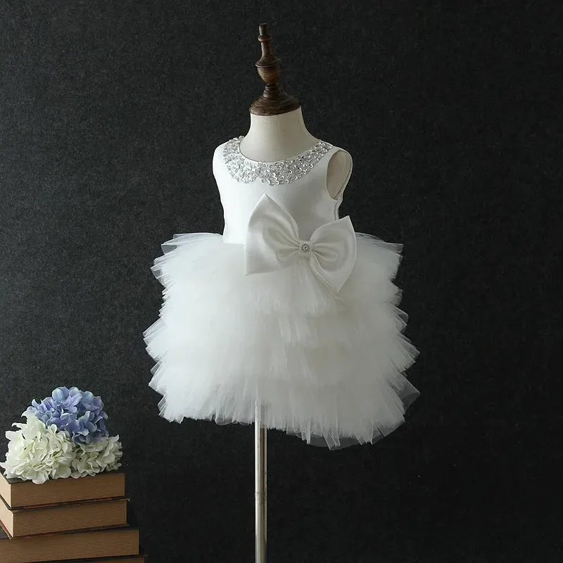 "Cici" Tiered Tulle Special Occasion Dress