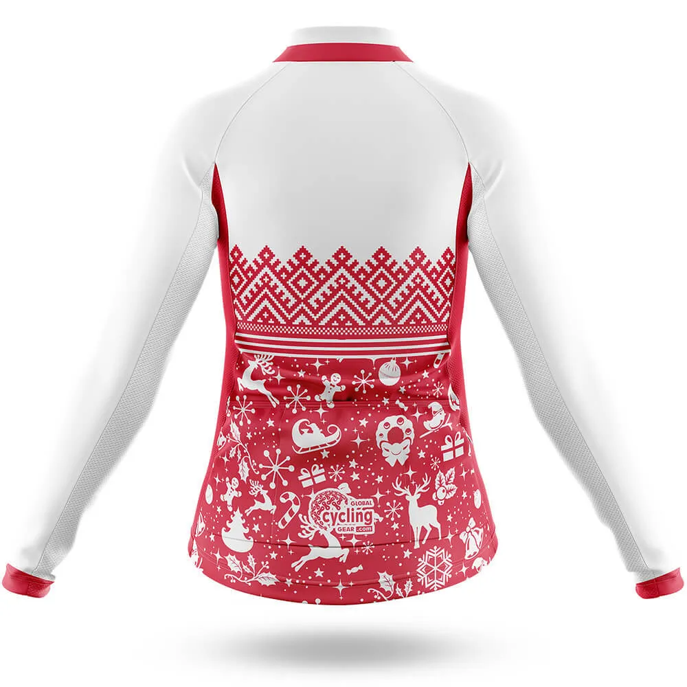 Reindeer Snowflake - Women's Cycling Kit