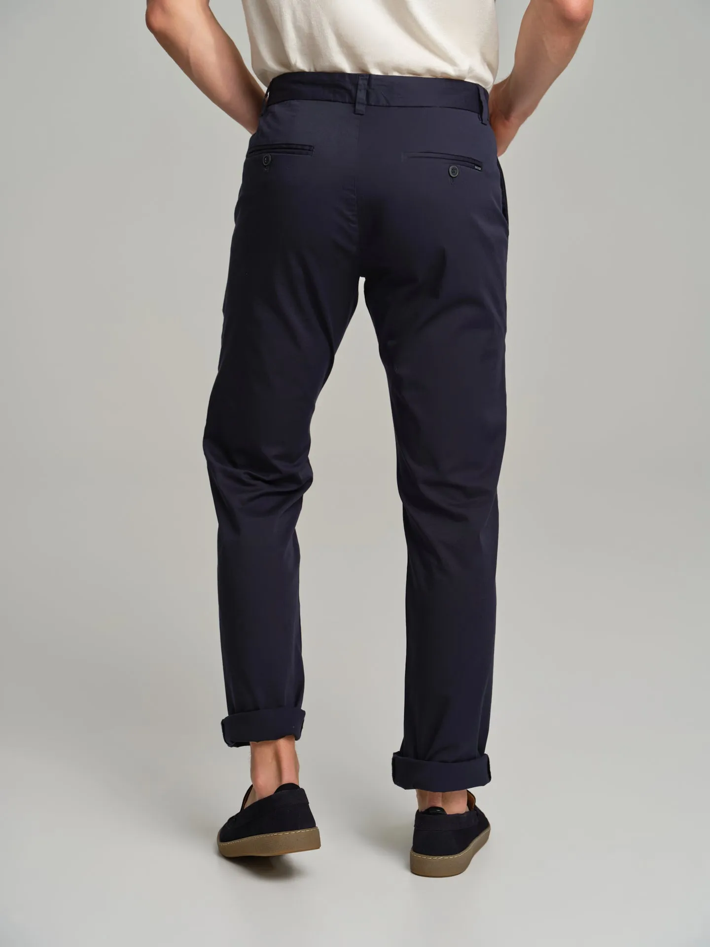 Respekt' Organic Cotton garment dye chino trousers