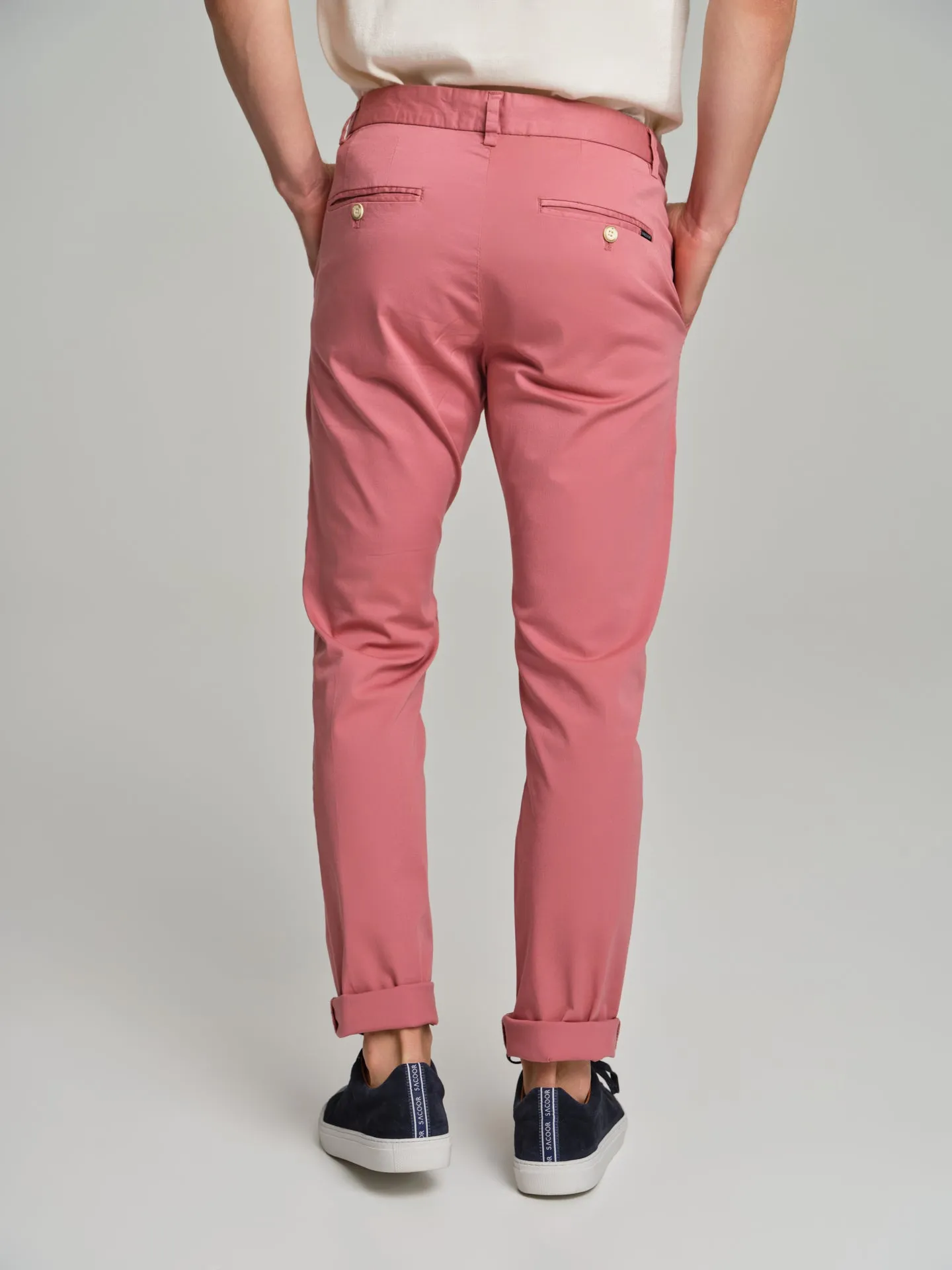 Respekt' Organic Cotton garment dye chino trousers