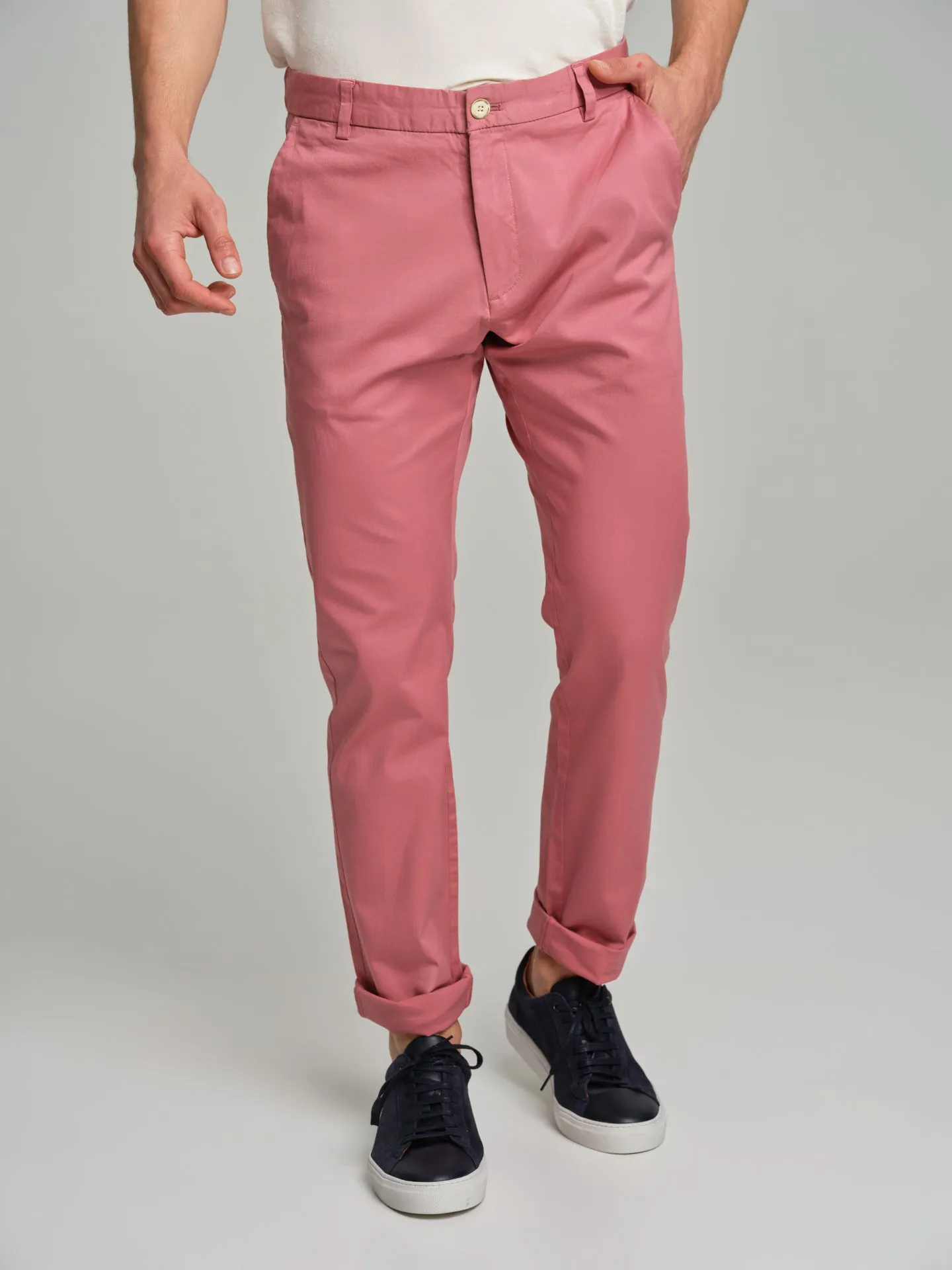 Respekt' Organic Cotton garment dye chino trousers