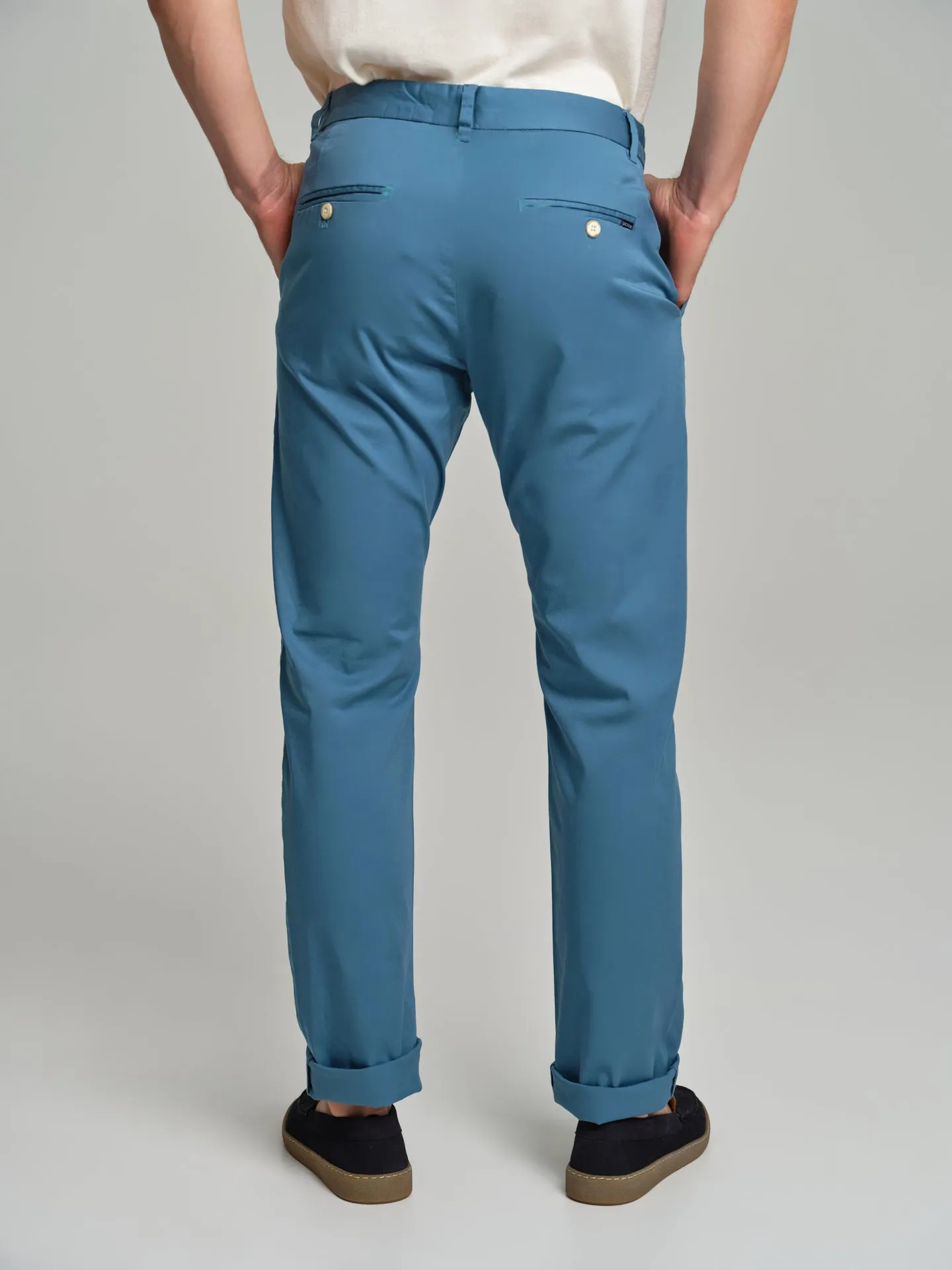 Respekt' Organic Cotton garment dye chino trousers