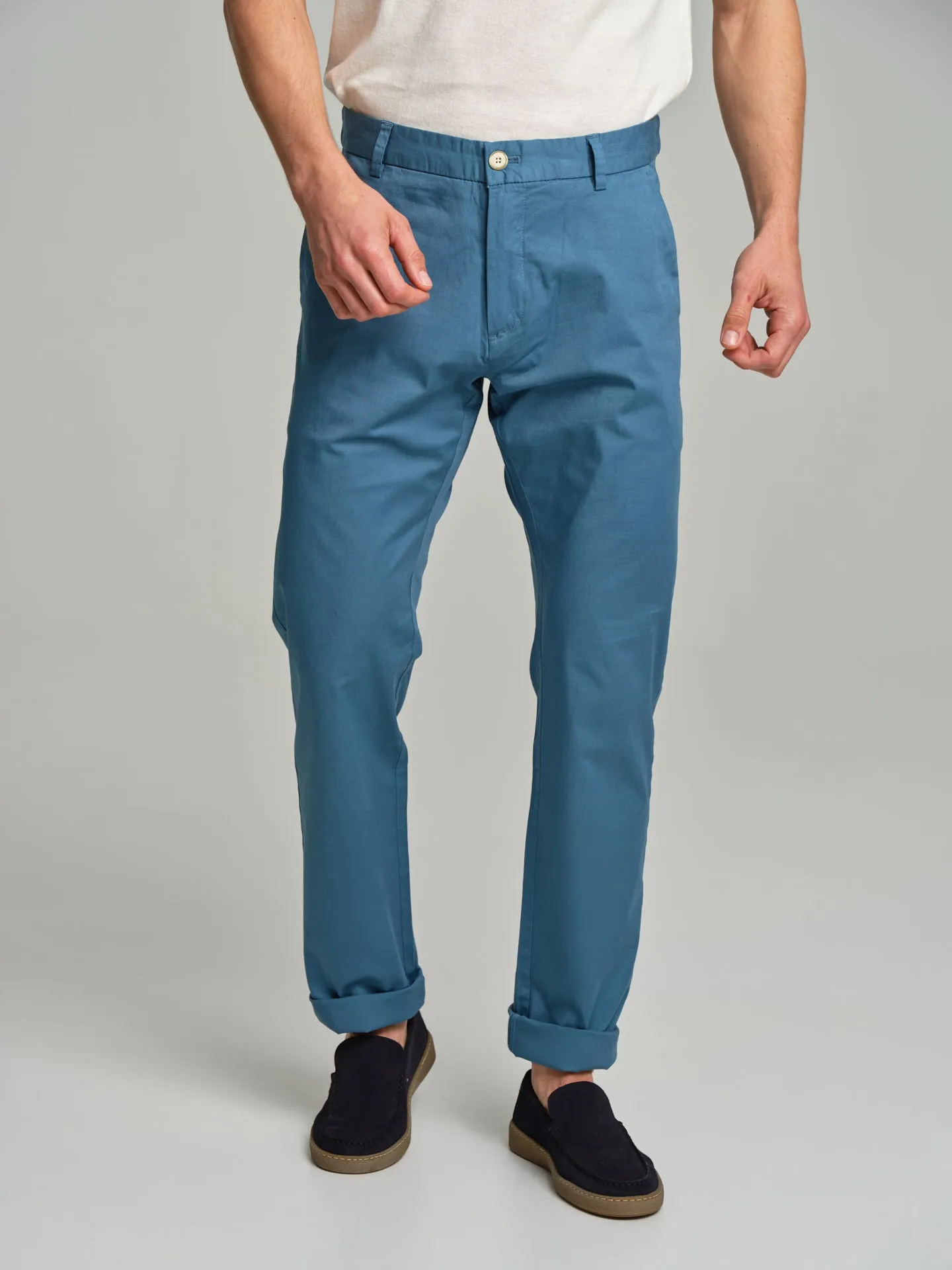 Respekt' Organic Cotton garment dye chino trousers