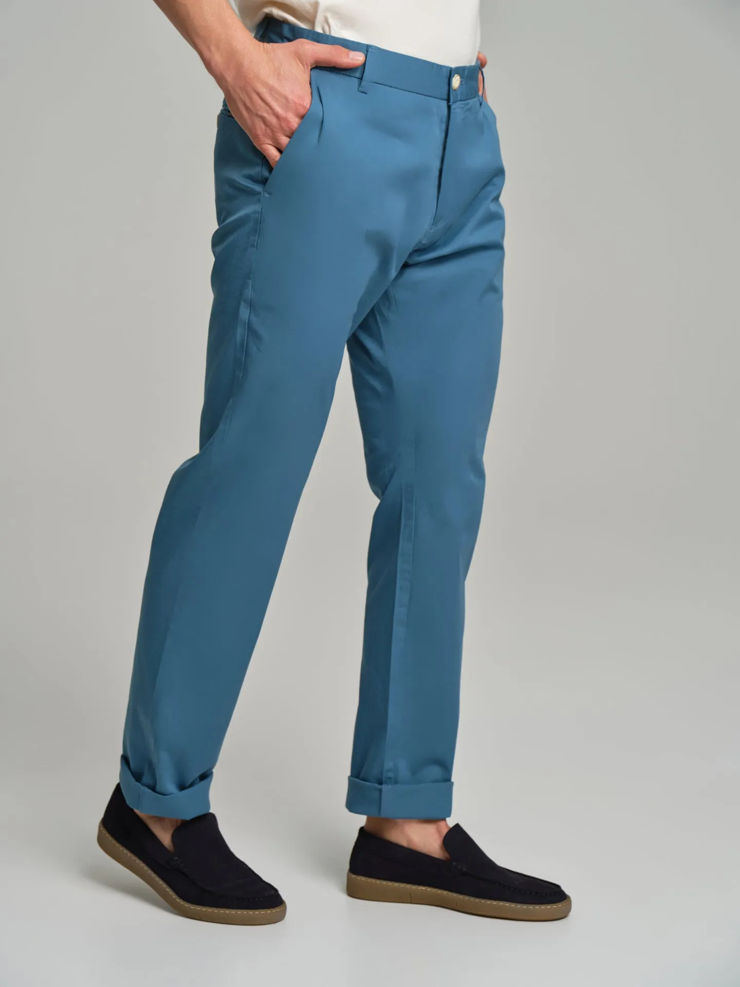 Respekt' Organic Cotton garment dye chino trousers