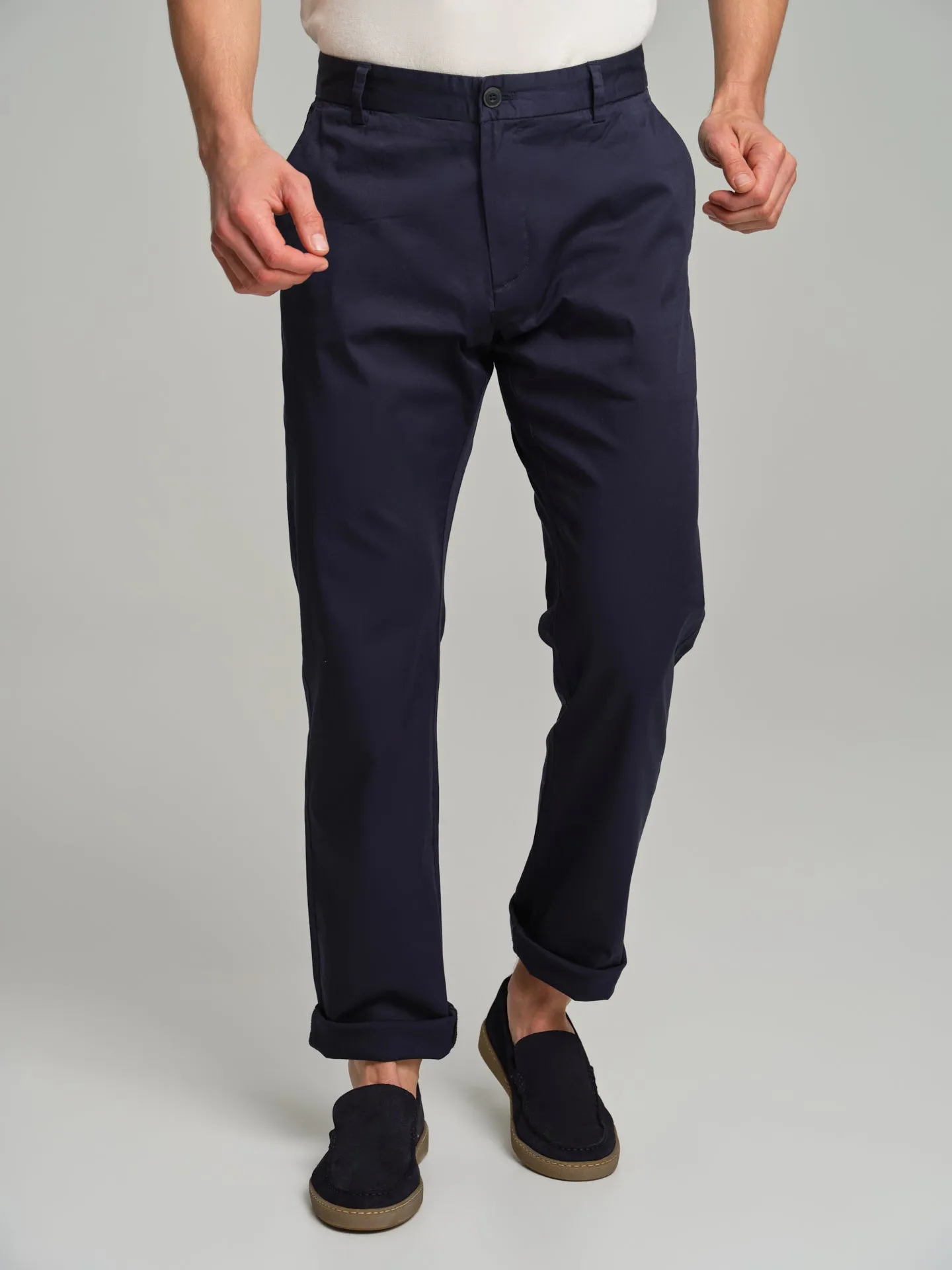 Respekt' Organic Cotton garment dye chino trousers